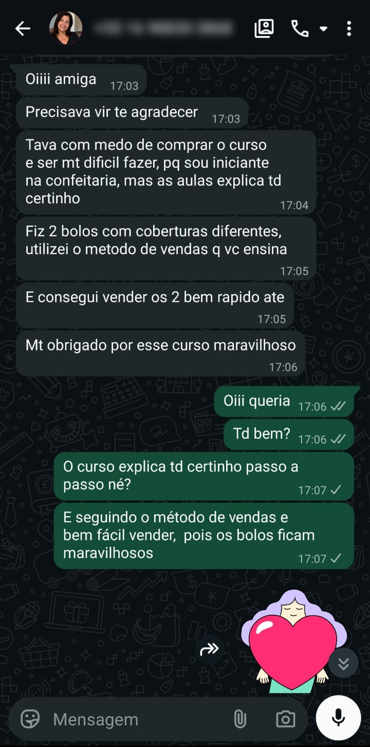 Depoimento de aluna 3